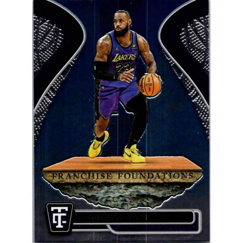 2024-25 Panini Totally Certified #20 LeBron James Franchise Foundations